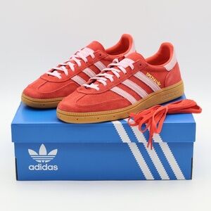 Women’s Adidas Handball Spezial 'Bright Red Clear Pink